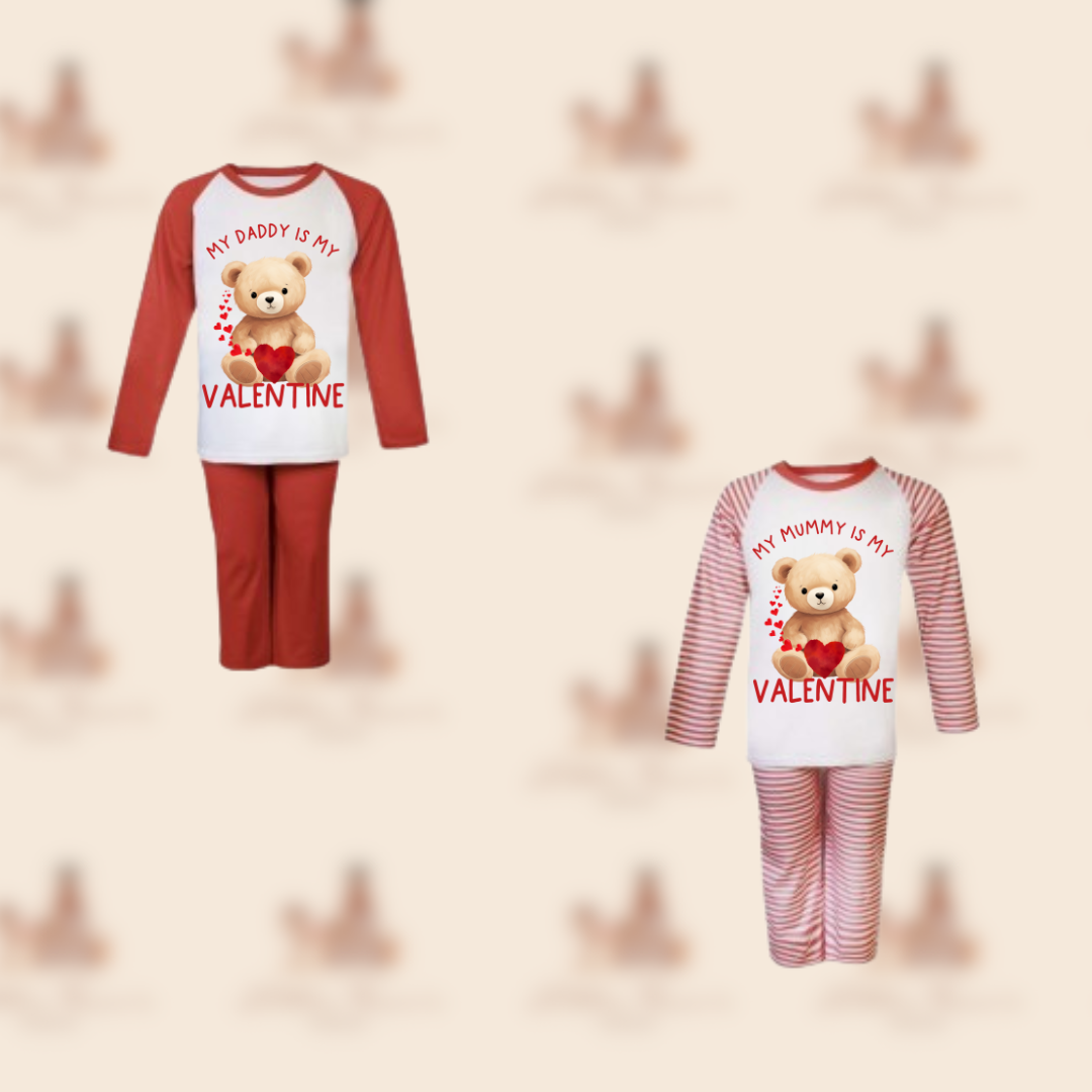 Boy Valentine PJs